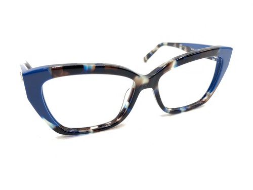 Salvatore Ferragamo SF2938 414 Schildpatt Blau Brille Brillengestell 53-14 140 Italy