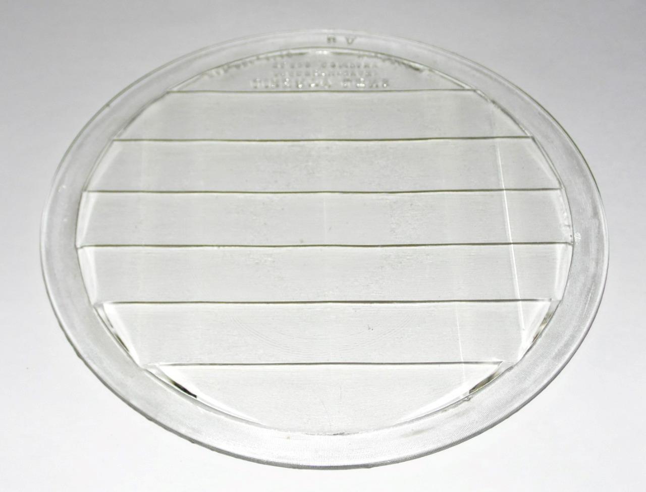 Macbeth Evans Liberty Lens 8" Clear Glass 4760 - 8 UA Pat. Dec 8. 1914 EXCELLENT - Photo 4 sur 7