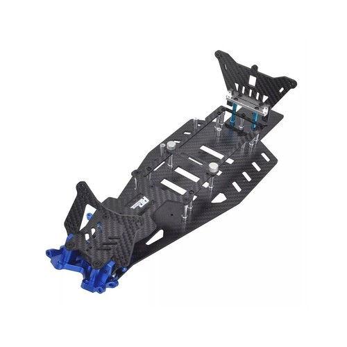 Carbon Chassis Frame Conversion Kit for Rustler VXL 2WD Bandit Upgrades - Picture 10 of 15