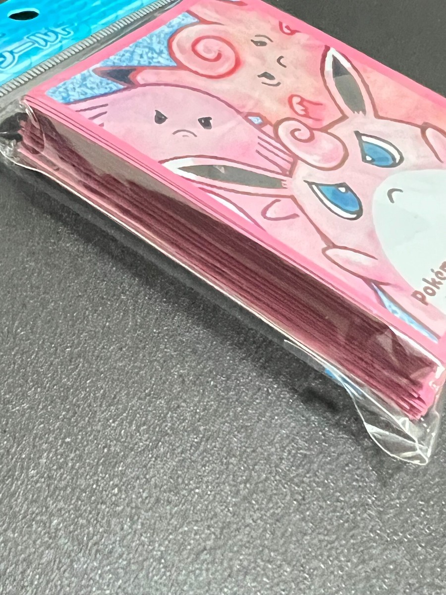 Chansey Wigglytuff Clefable 64 Sleeves Japanese Pokemon Center