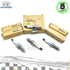 1885810060 Genuine Spark Plug Set of 4 Pcs For 11-17 Elantra 10-11 Kia Soul 1.6L