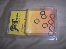 Genuine Tigress Outrigger Ceramic Kite Ring 5/16" Ceramic 8 Kite Rings #88661