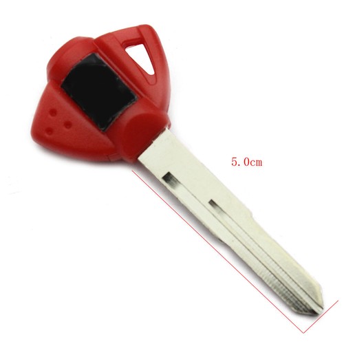 1/5PC Blank Key Uncut For Suzuki GSX GSXR 600 650 750 1000 Black Blue Red 06-12 - Bild 2 von 13