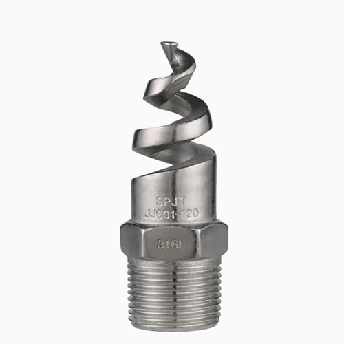 316L Stainless Steel Spiral Cone Spray Nozzle Atomizing Dedusting SPJT 1/4" - 2" - Picture 5 of 8
