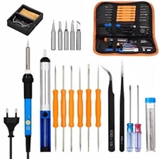 Corslet Soldering Tool Kit with Adjustable Temperature Welding Iron, + Free Ship