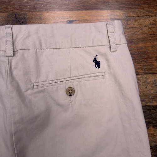 Polo Ralph Lauren Core Replen Pants Boys 18 Basic Sand Stretch New - Picture 8 of 12