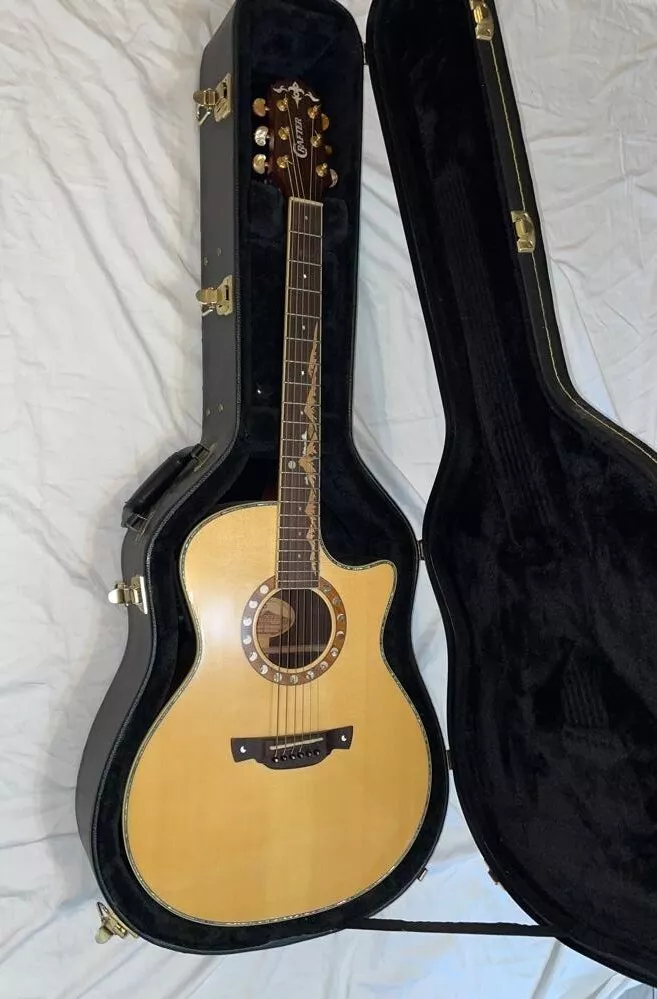CRAFTER Moonlight 30th Anniversary ML-Rose Plus ACOUSTIC Guitar + Hard Case