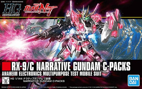 HGUC Traje Móvil Gundam NT RX-9/C Narrativo Gundam C-Packs Escala 1/144 Gunpla - Imagen 2 de 7