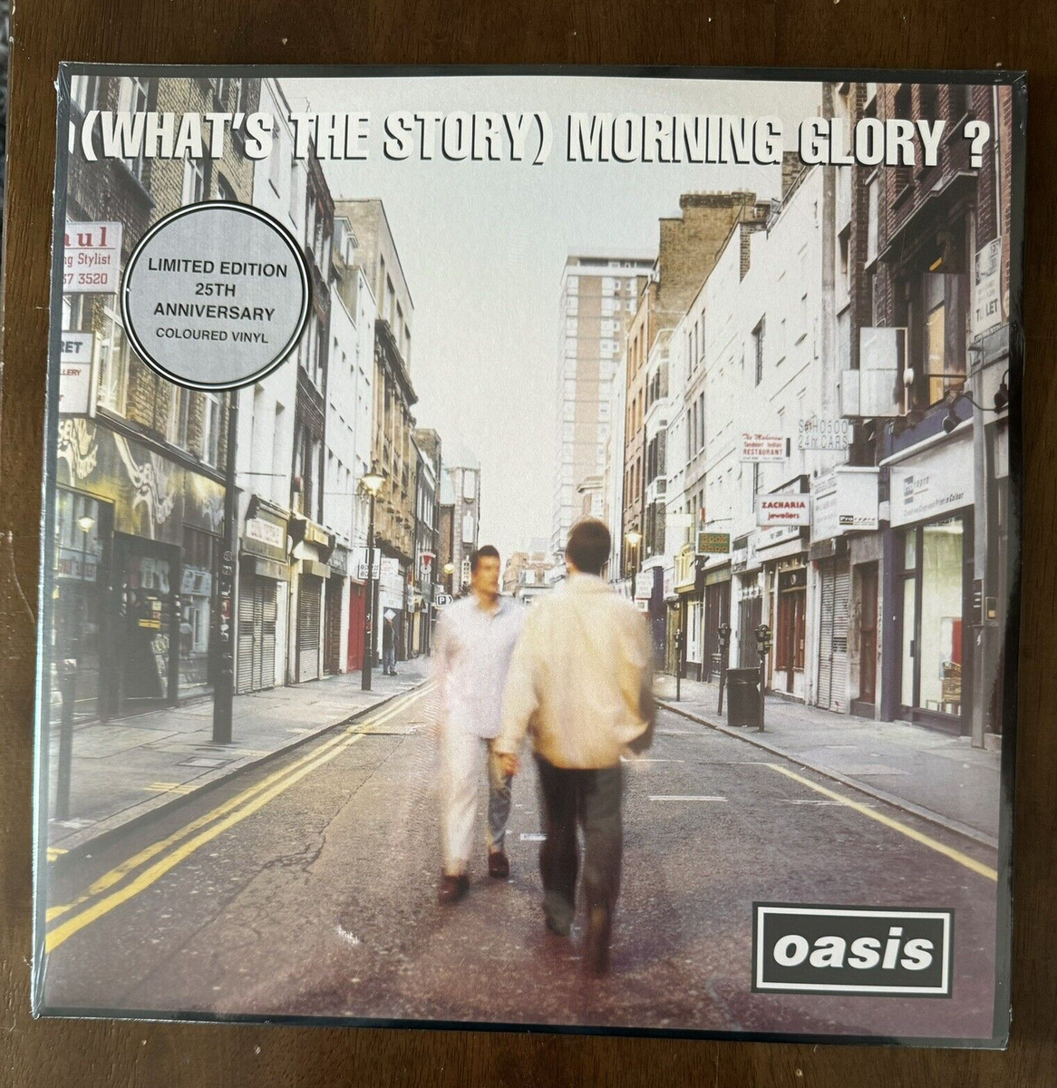 OASIS What's the Story Morning Glory 25th Anni. Silver Vinyl OASIS What's the Story Morning Glory 25th Anni. Silver Vinyl