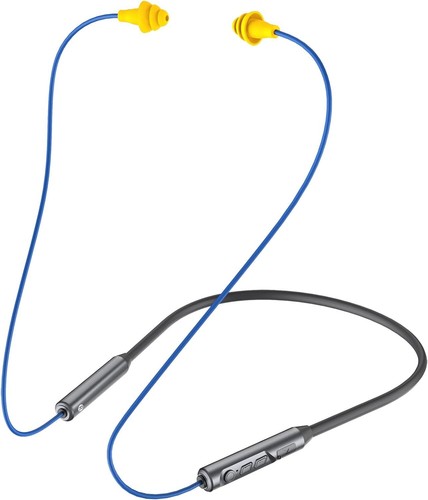 Work Earplug Bluetooth Headphones, Neckband Safety Earplug Work Earbuds-29Db Noi