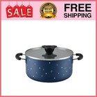 Farberware Disney 5.5 Quart Ceramic Nonstick Stockpot with Lid, Blue