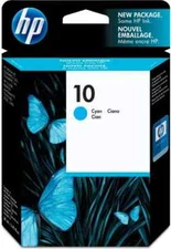 HP 10 Blue Ink Cartridge C4841A OfficeJet 9130 Genuine Sealed  Box OEM