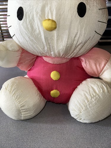 VINTAGE HELLO KITTY SANRIO 90’S PLUSH 14” INCH - Picture 4 of 7