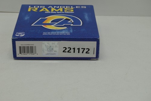 NFL Los Angeles Rams 2025 Box Calendar, New - Picture 6 of 6