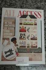 Anita Goodesign all access February 2020 Book And CD NEW