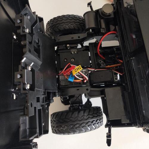 1/10 HG 4X4 U.S Upgraded Vehicle Civilian P415 RC Car Servo Motor Radio Light - Picture 3 of 5