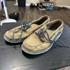 Sperry Top Sider Boat Shoes Men's 8.5 M Billfish Ultralite STS10673 Tan