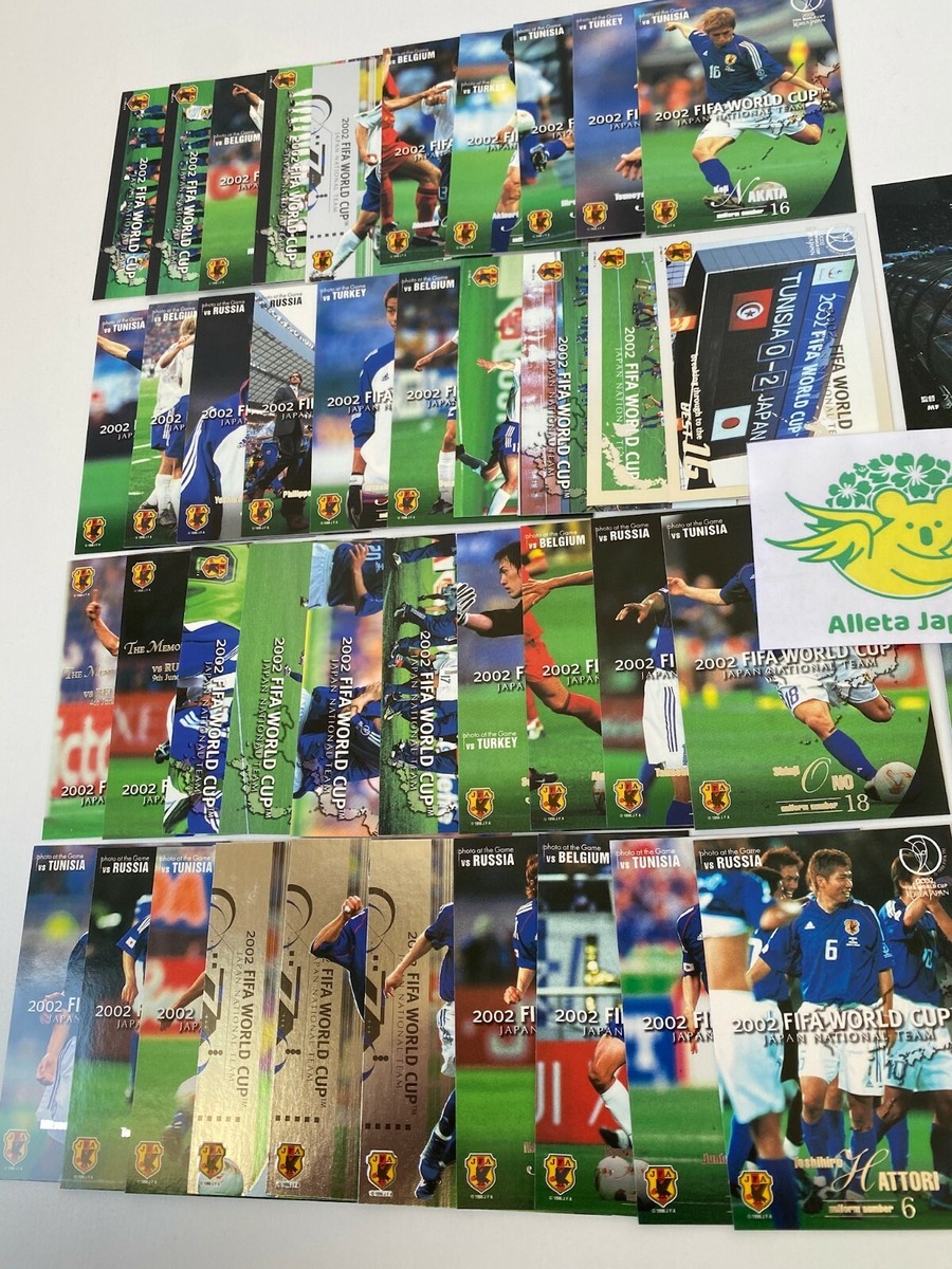 2002 World Cup Memorial Box Panini Trading cards soccer