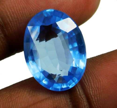 Natural 12 Ct+ Genuine Quality Unheated COBALT BLUE SPINEL Oval Cut Gemstone 01 - Picture 5 of 6