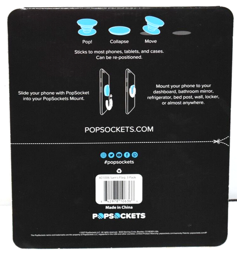 Popsockets 2 Phone Grip & Stand, Multi Surface - Photo 2 sur 2