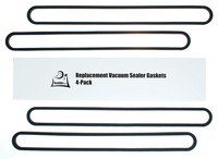 Foodsaver Upper And Lower Gasket Assembly Replacements (4 Foam Gaskets) - Fits V Foodsaver Upper And Lower Gasket Assembly Replacements (4 Foam Gaskets) - Fits V