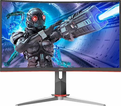 Aoc G2 Series C27g2 27 Led Curved Fhd Freesync Premium Monitor Displaypor Ebay