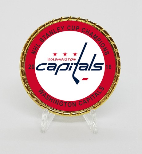 Moneta tributo Washington Capitals 2018 Stanley Cup Championship - Foto 3 di 3