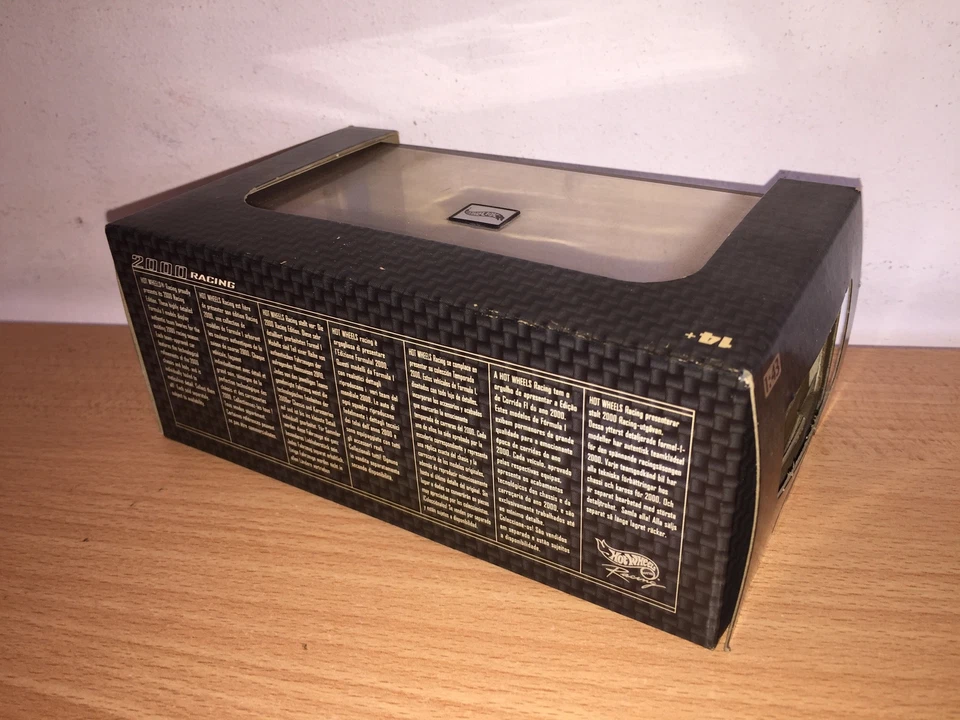 Hot Wheels 1:43 F1 WILLIAMS FW22 Jenson BUTTON in Metallo MIB, 2000 - Immagine 3 di 3