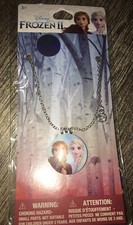 Claire  s Disney Frozen Locket Rhinestone Necklace Jewelry Birthday Gift