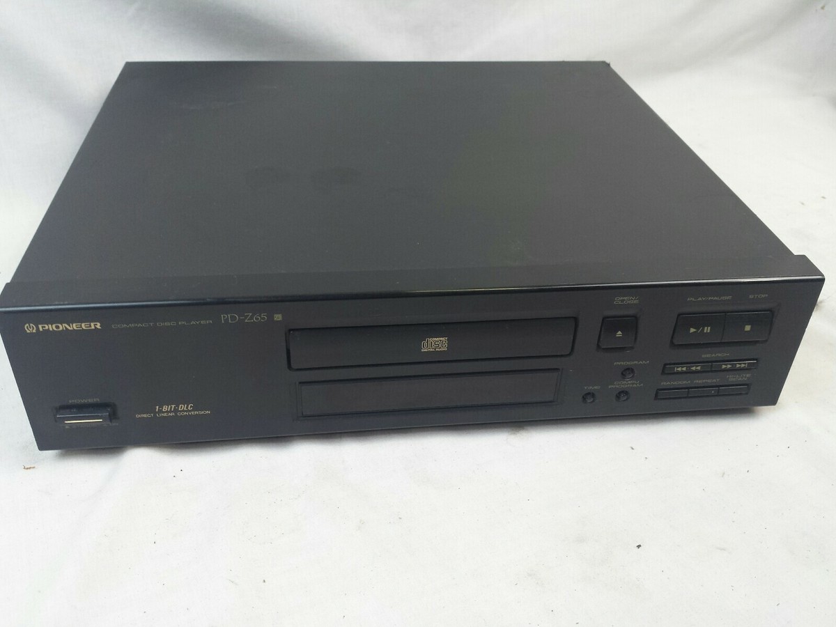 Pioneer PD-Z65 Compact Disc Player,AS-IS,Parts or Repair. JM