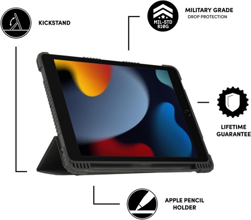 Pelican - Diplomat Series - Ultra Rugged Folio Case for iPad (9th gen, 2021) - Picture 3 of 3