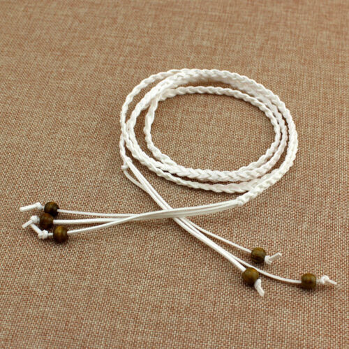 Braided Woven Tassel Thin Belt Knitted Ethnic Style Waist Rope Bohemia Style - Picture 8 of 10