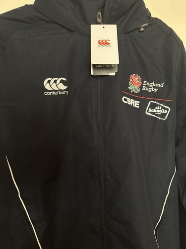 ENGLAND NATIONAL RUGBY UNION TEAM CBRE YOUNG LEADER SHOWER JACKET SMALL (New) - Picture 2 of 11