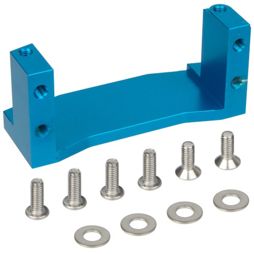 Servo montaje de aluminio RC para chasis Tamiya TT-02 / TT-02B actualización de coche buggy 1/10 - Imagen 6 de 19