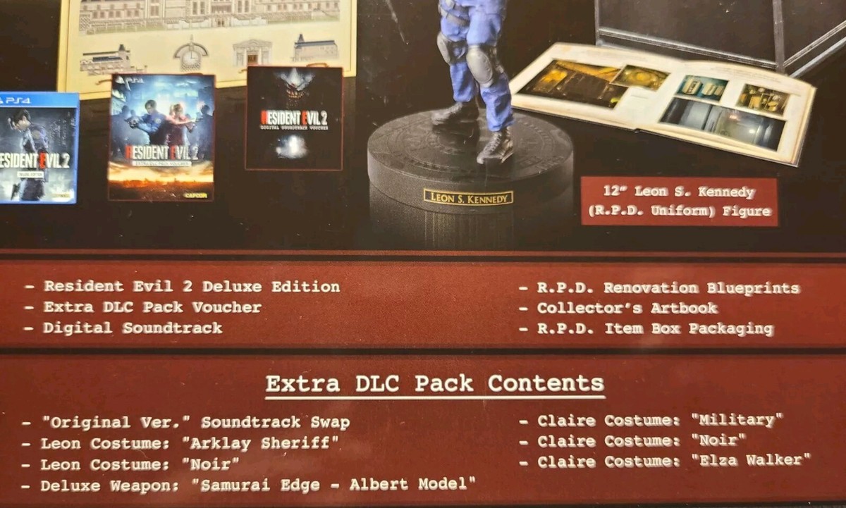 Resident Evil 2 - コレクターズエディション　北米版 Resident Evil 2 Collectors Edition ALL DETAILS | North