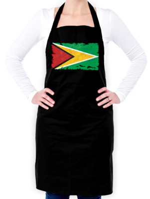 Guyana Flagge Unisex Schürze - Georgetown - Südamerika - Land - Reise - Geschenk
