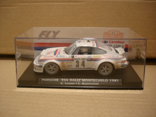 FLY PORSCHE 934 RALLY MONTECARLO 1981 REF A2067AR NUEVO CON SU CAJA ORIGINAL - Imagen 6 de 7