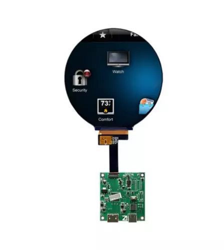Round 4 Inch 720*720 Circular Tft LCD For Smart Home Screen EV Mipi Driver Board