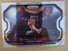 2020-21 Panini Prizm Lebron James Silver Prizm Lakers No.1 Kobe Tribute Dunk 🔥