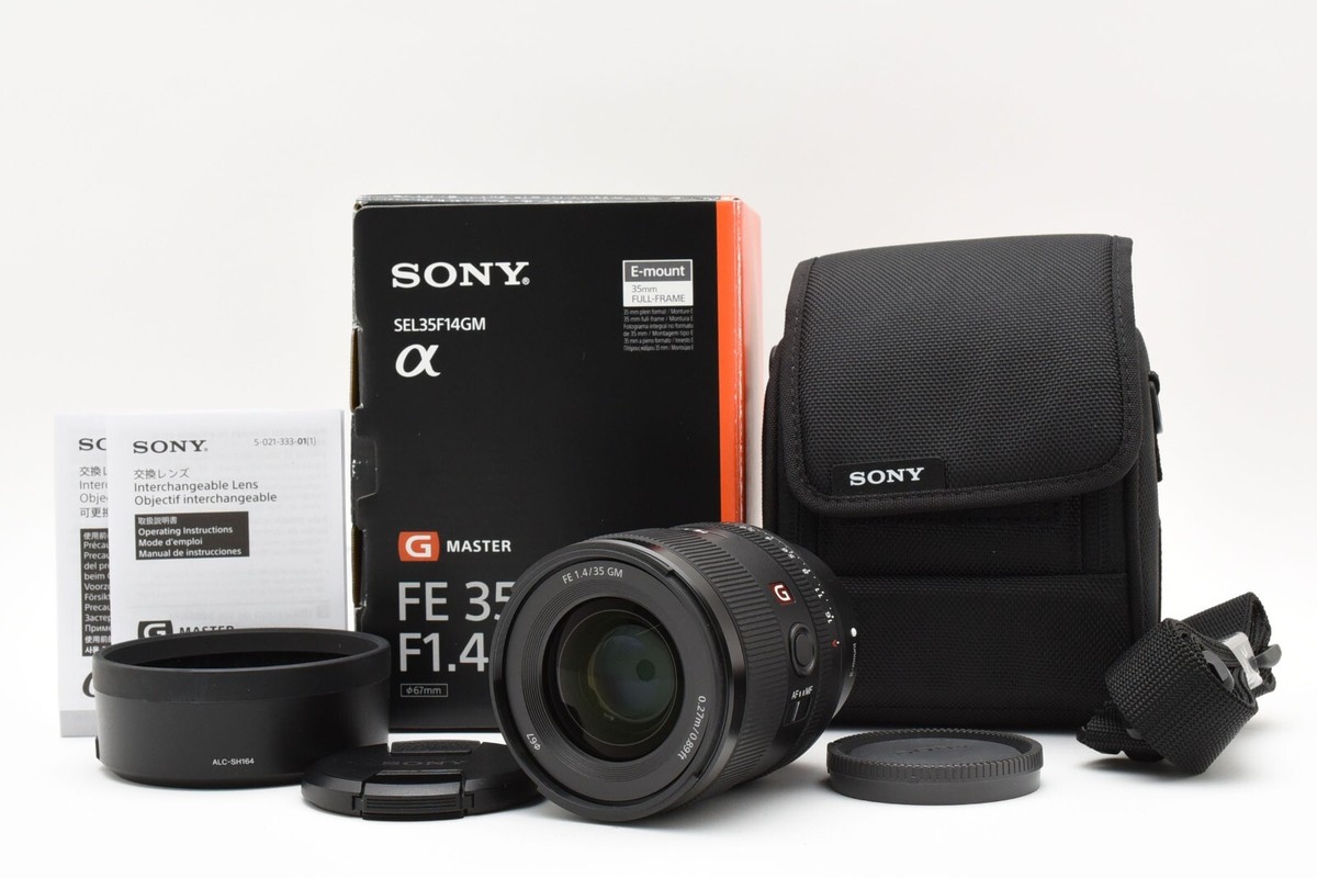 【ほぼ未使用】 SONY FE 35mm F1.4GM SEL35F14GM FE 35mm F1.4 GM | デジタル一眼カメラα（アルファ） | ソニー