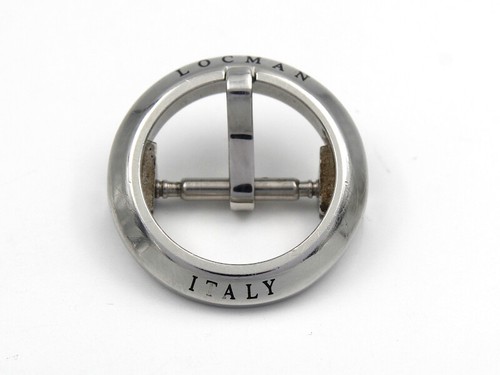 Locman Italy Fibbia Acciaio Originale Lucida Unisex Ricambio 12mm Lady Elegante - Imagen 2 de 3