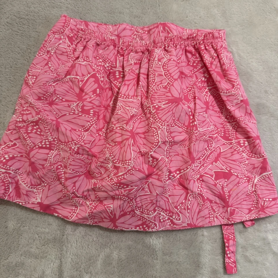 Lilly Pulitzer Jubilee butterfly pink girls skirt skort size 8 - Image 4 of 4
