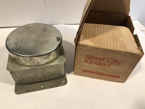 Steel City 68 D Floor Box Receptacle Enclosure Midland Ross