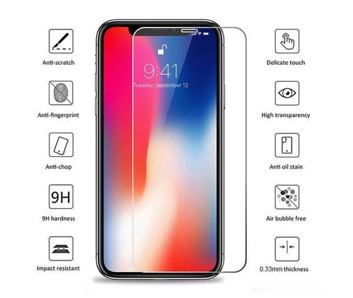 1X-3X Tempered Glass Screen Protector For iPhone 16 15 14 13 12 11 XS Max XR 8 6 - Picture 9 of 22