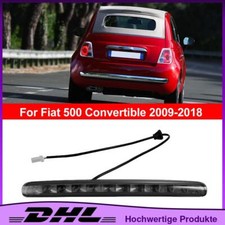 Schwarz Bremslicht Rücklicht Dritte Bremsleuchte LED Für Fiat 500 09-18 77365246