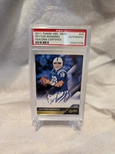 Peyton Manning AUTO PSA/DNA Certified 2011 Panini Absolute Memorabilia  #45