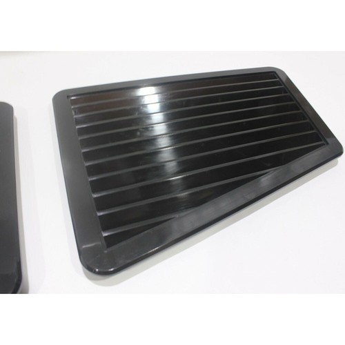 Fit for Lancer Evo Unpainted Bonnet Vent Hood Vent Air Duct Evo Look Universal - Picture 6 of 8