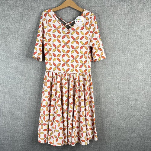 Dot Dot Smile Dress Girls 8 10 Colorful - Picture 1 of 12