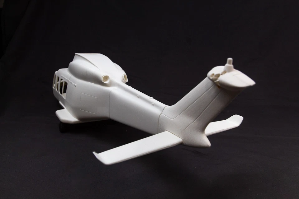 AW139 RC Helicóptero Fuselaje para Goosky S2 y OMPHOBBY M2 Foto 3 de 4