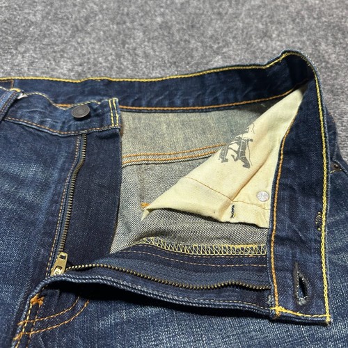 NEW Levis 569 Jeans Shorts Mens 31 Blue Denim Cotton High Rise Five Pockets - Picture 10 of 13